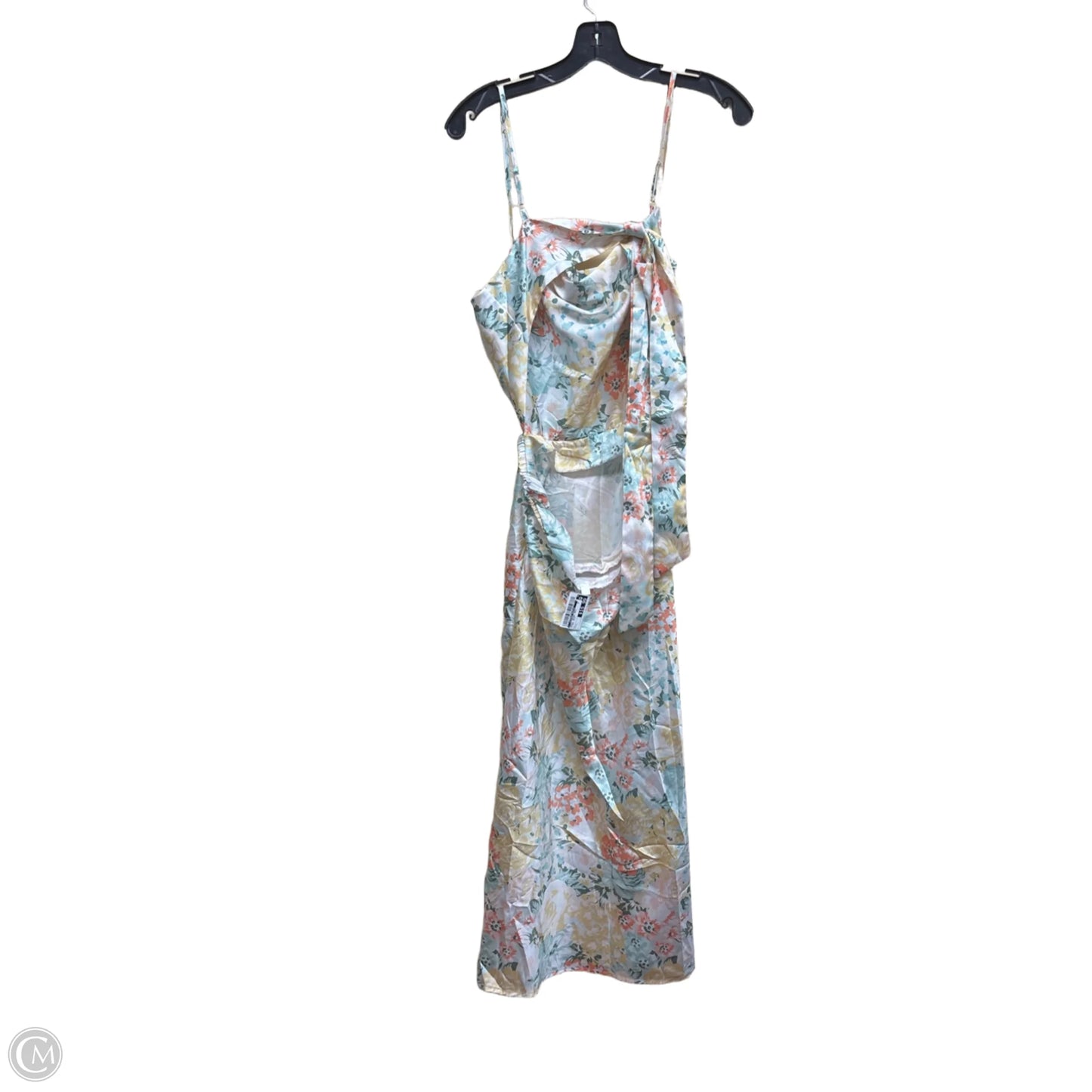 Dress Casual Maxi By Clothes Mentor In Floral Print, Size: L