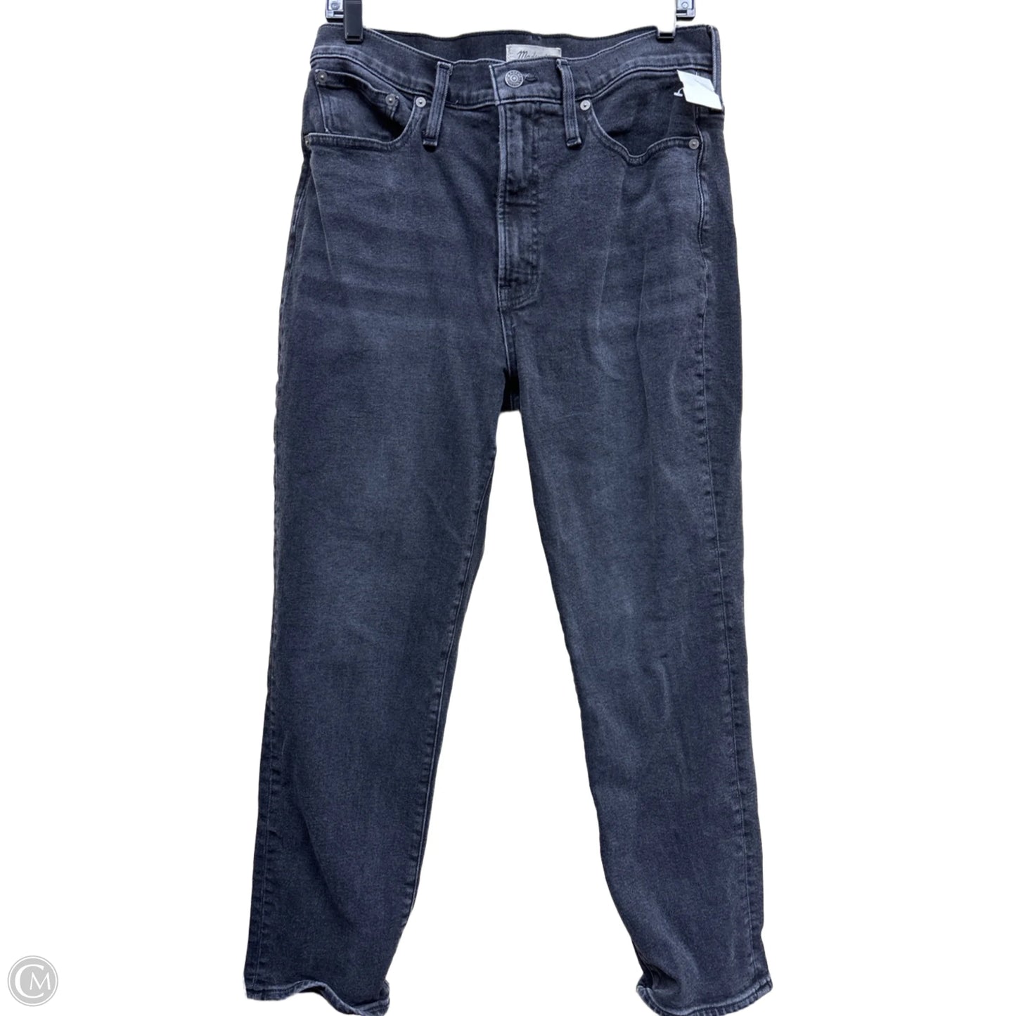 Jeans Straight By Madewell In Black, Size: 10