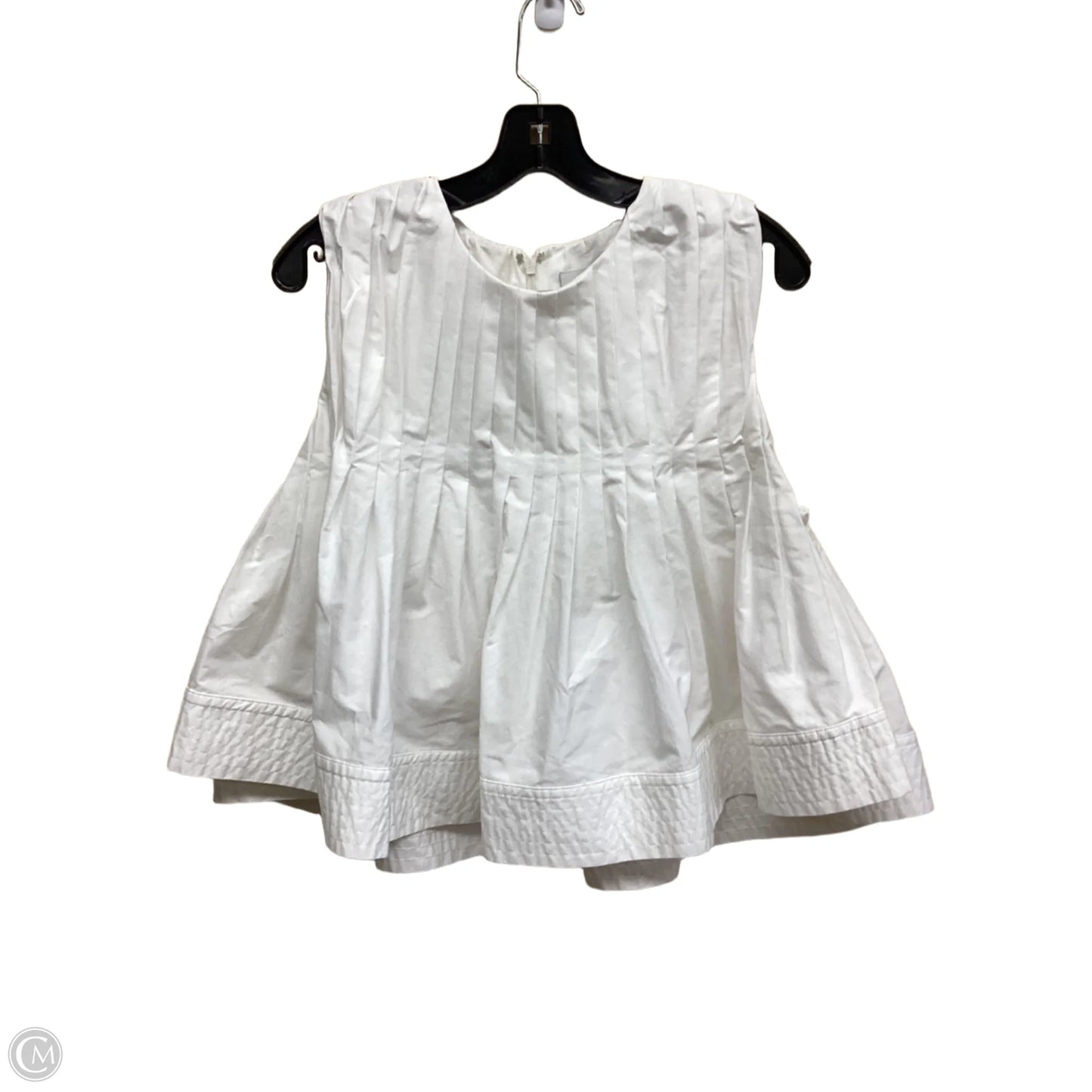 Top Sleeveless By Mare Mare In White, Size: L
