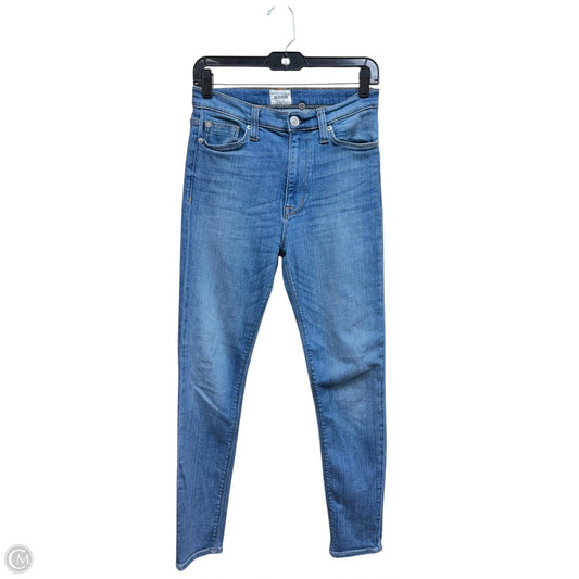 Jeans Skinny By Hudson In Blue Denim, Size: 6