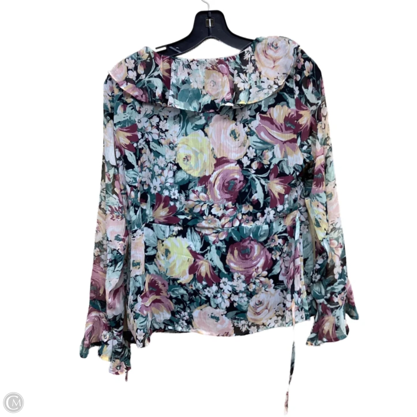 Top Long Sleeve By Lc Lauren Conrad In Multi-colored, Size: S