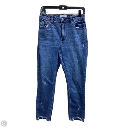Jeans Skinny By Abercrombie And Fitch In Blue Denim, Size: 6