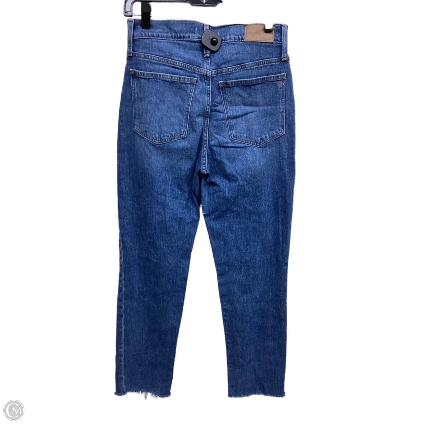 Jeans Straight By Madewell In Blue Denim, Size: 4