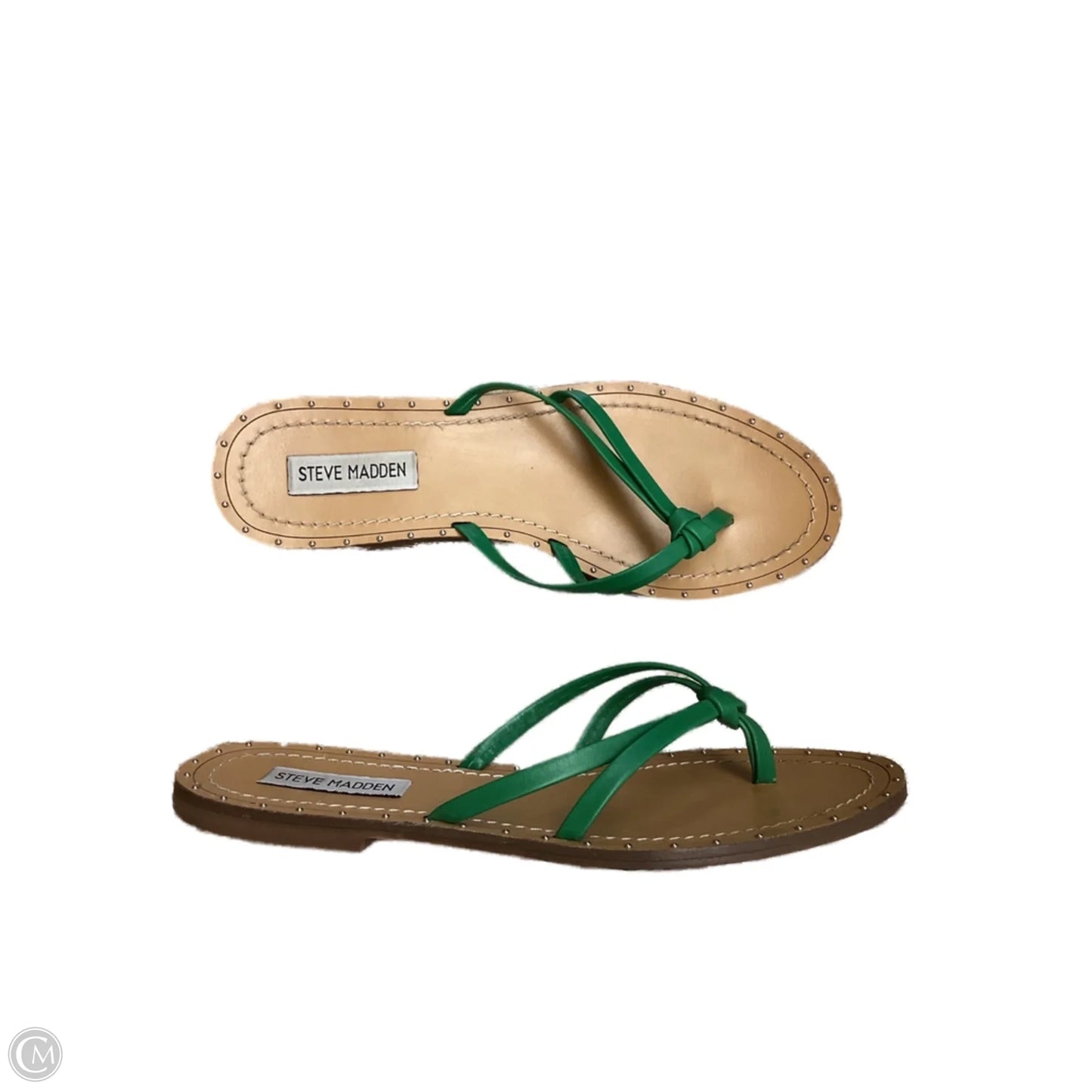 Sandals Flats By Steve Madden In Green, Size: 7