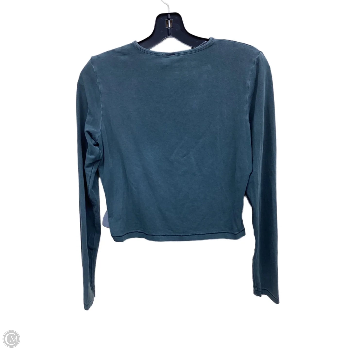 Top Long Sleeve By Skims In Grey, Size: M
