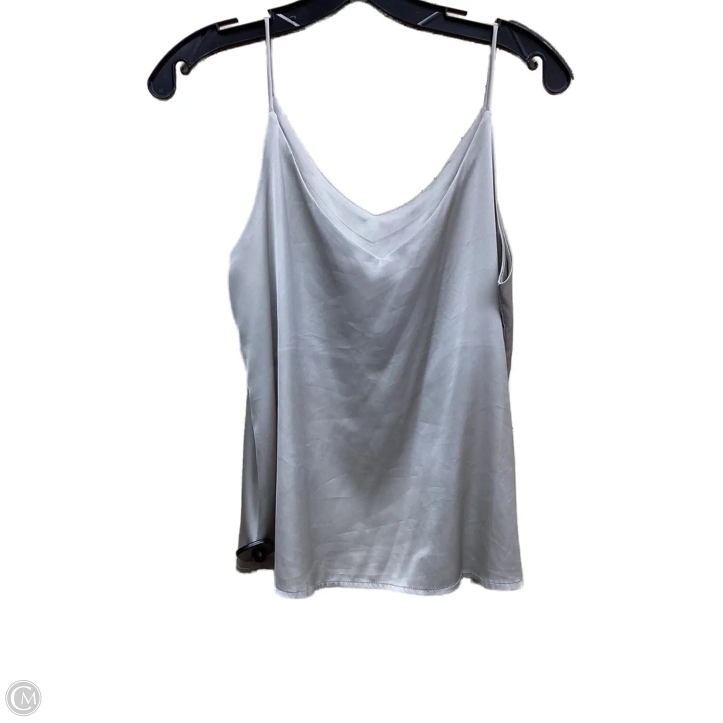 Top Sleeveless By Clothes Mentor In Grey