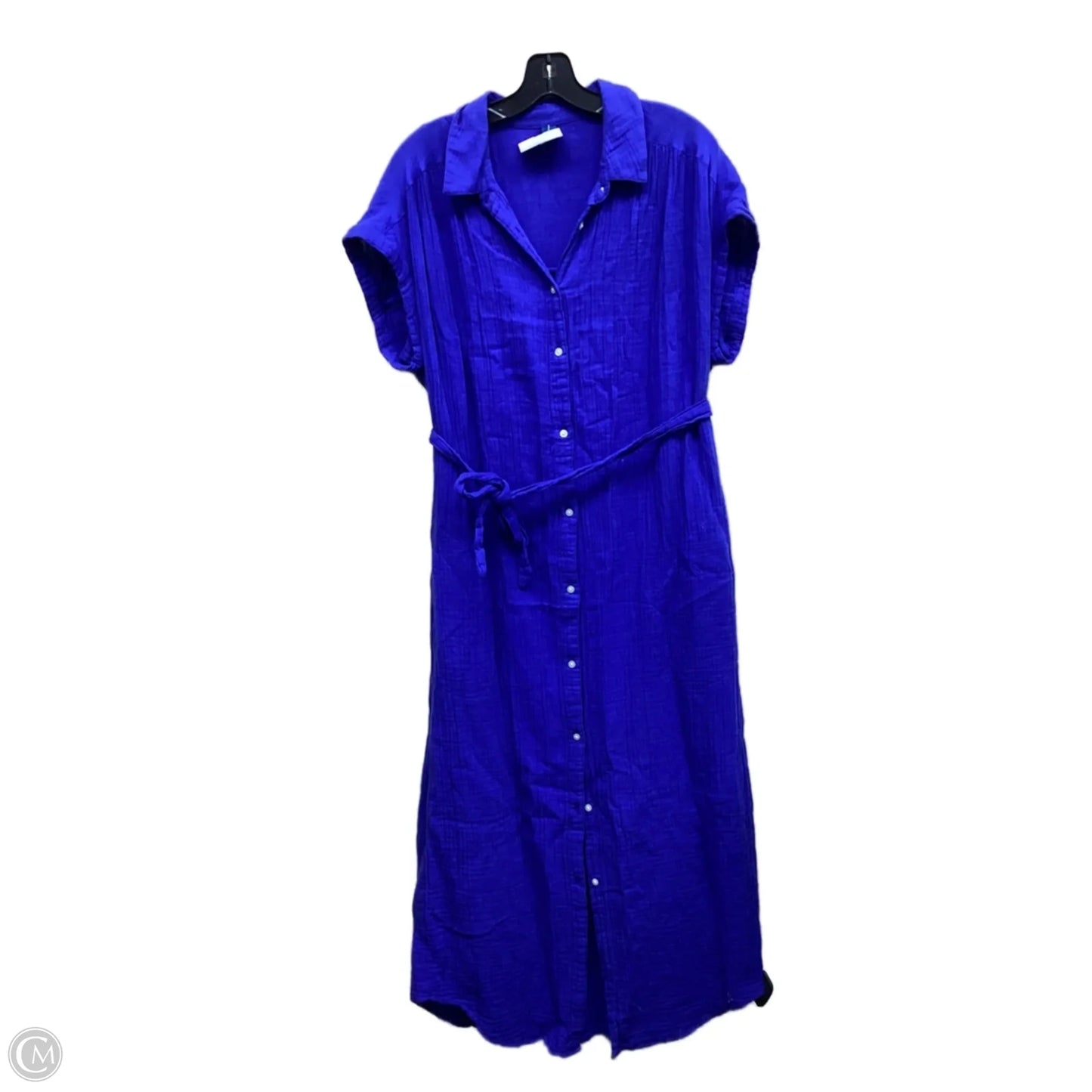 Dress Casual Maxi By Old Navy In Blue, Size: M