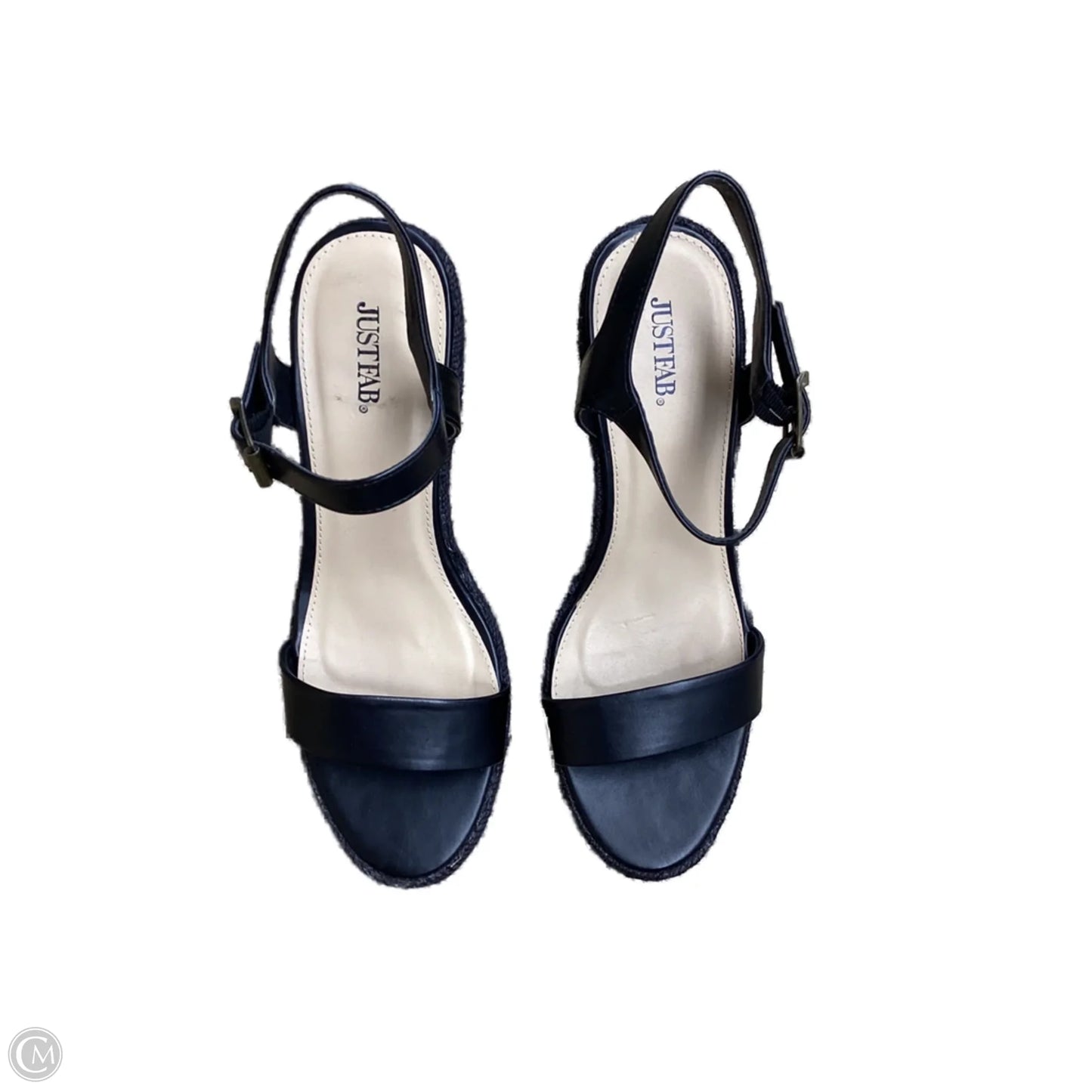 Shoes Heels Platform By Just Fab In Black, Size: 9.5