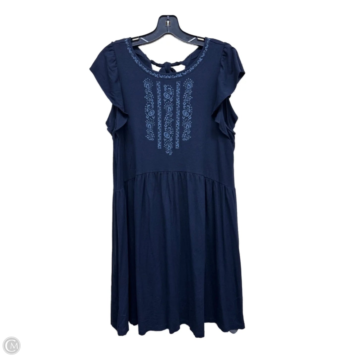 Dress Casual Short By Loft In Blue, Size: M