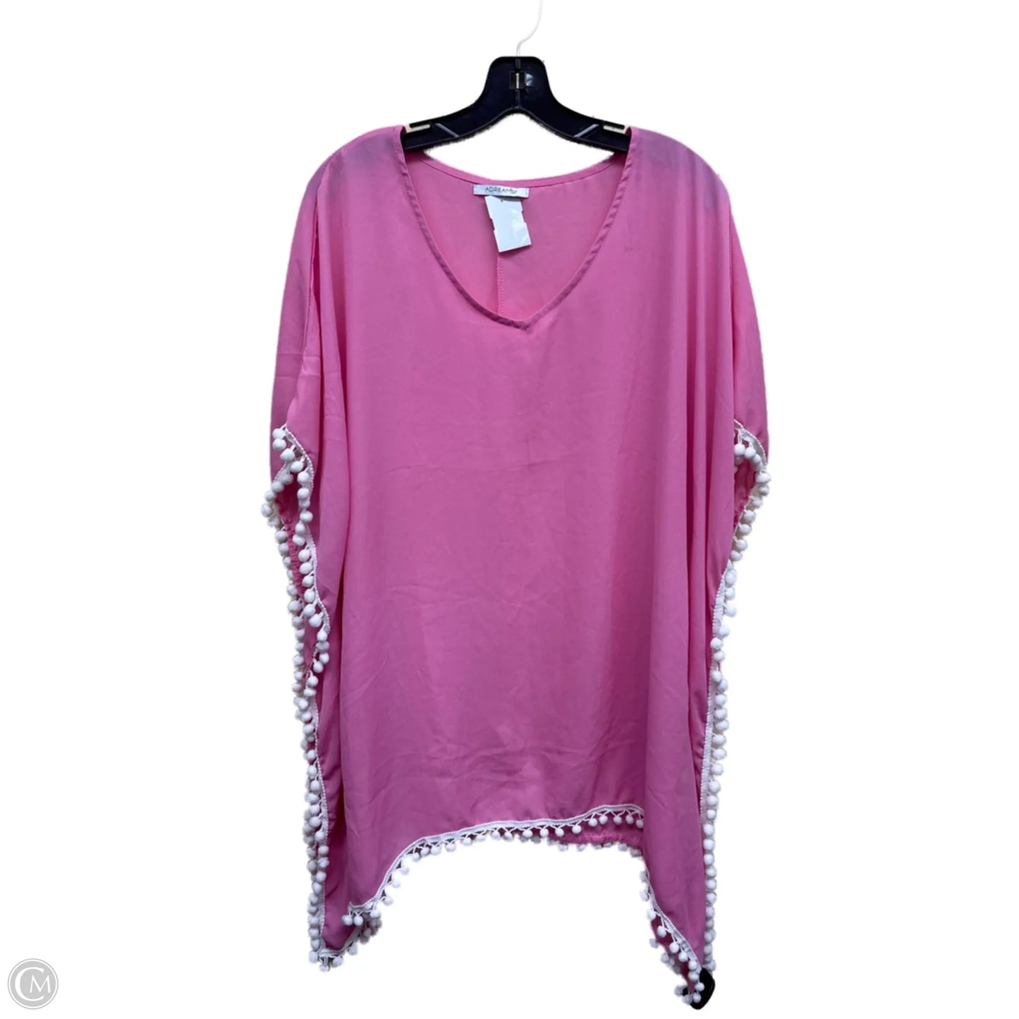 Swimwear Cover-up By Clothes Mentor In Pink