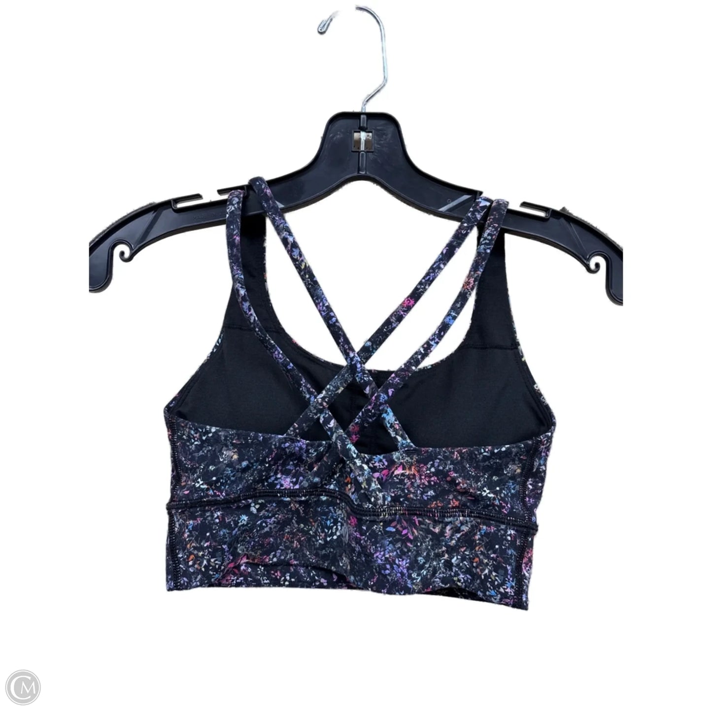 Athletic Bra By Lululemon In Floral Print, Size: 4