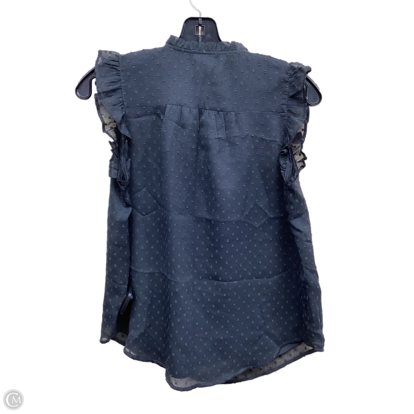 Top Short Sleeve By Loft In Grey, Size: Xs