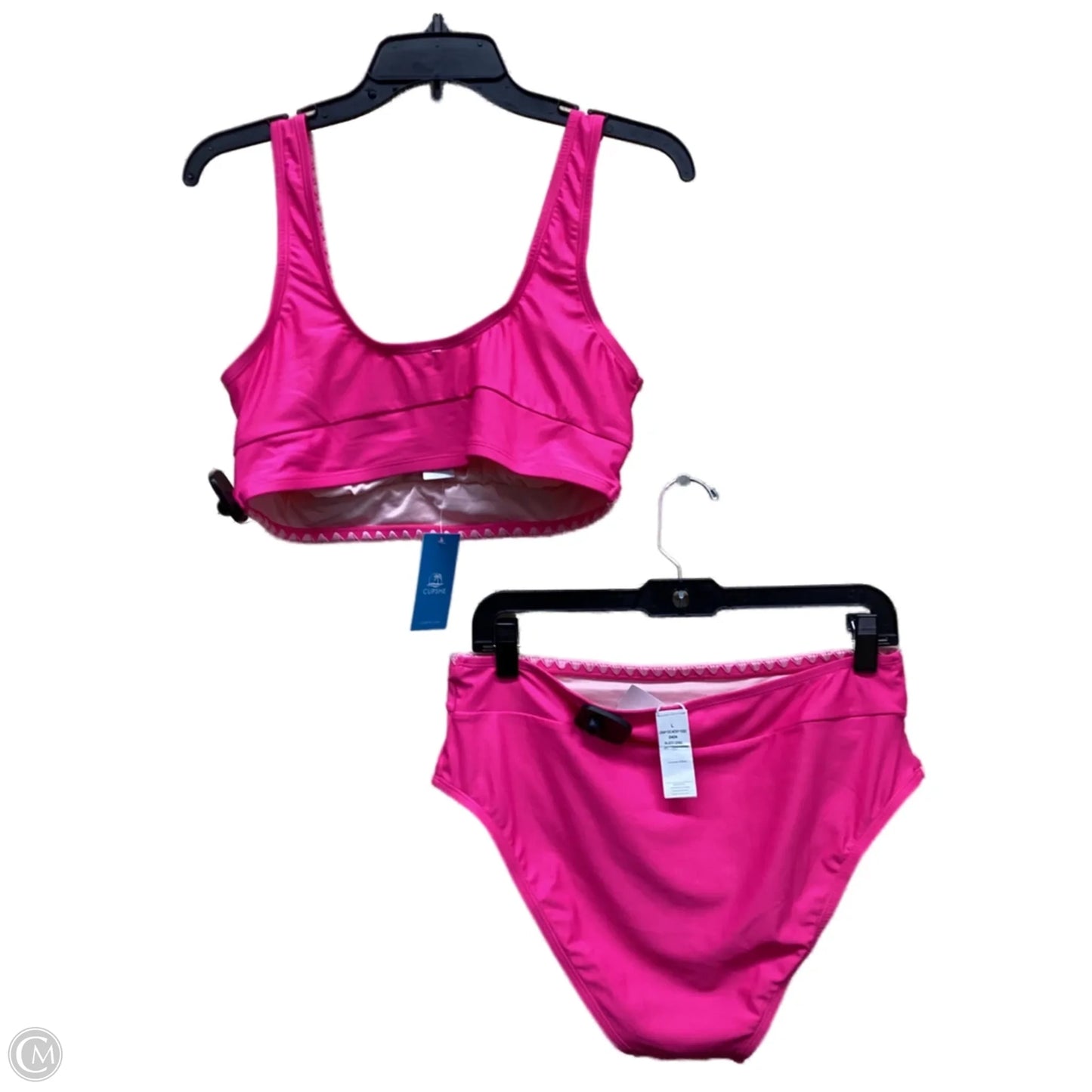 Swimsuit 2pc By Cupshe In Pink, Size: L