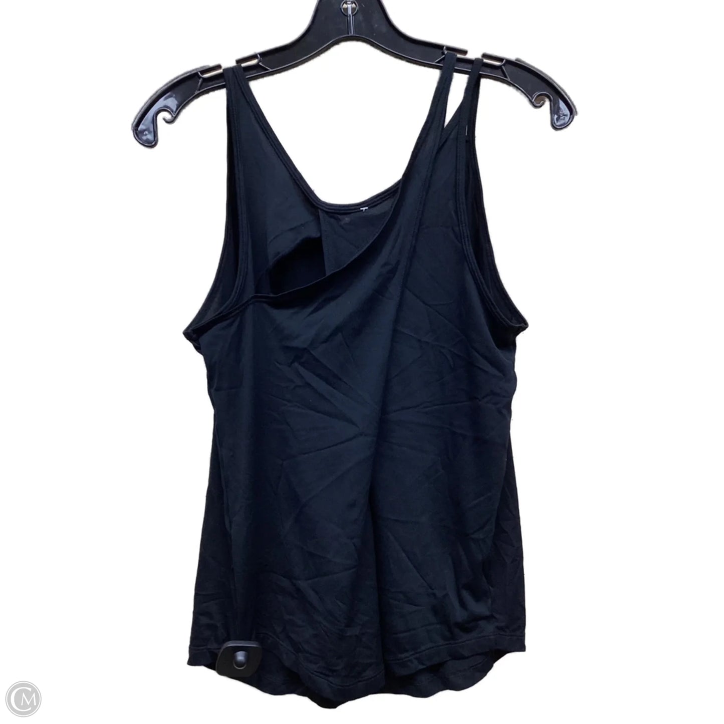 Athletic Tank Top By Nike In Black, Size: M