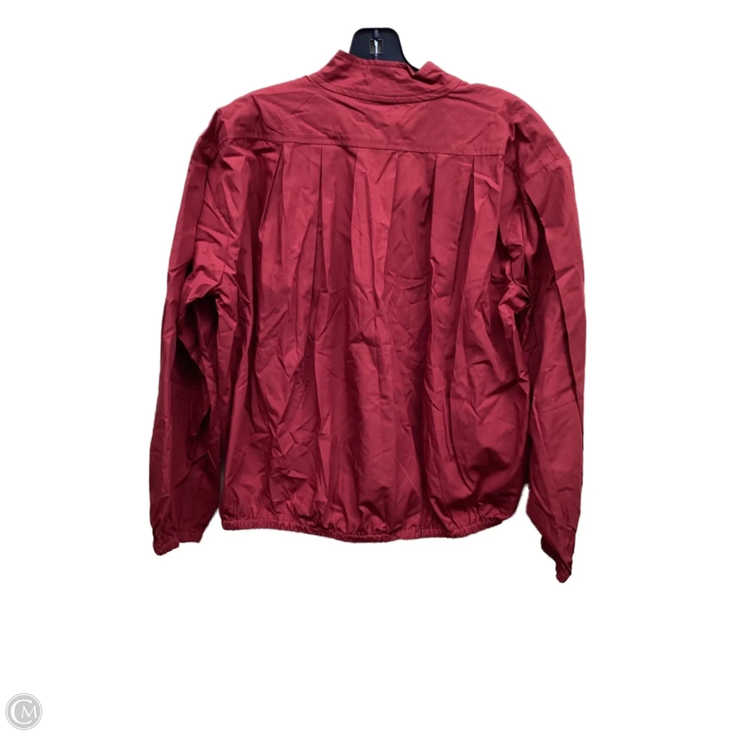 Top Long Sleeve By Banana Republic In Red, Size: S