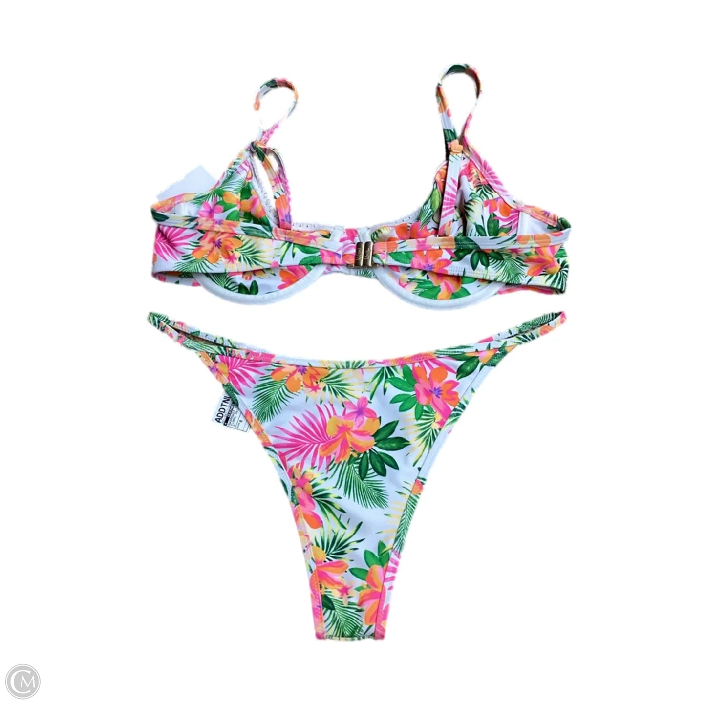 Swimsuit 2pc By Clothes Mentor In Floral Print, Size: 0