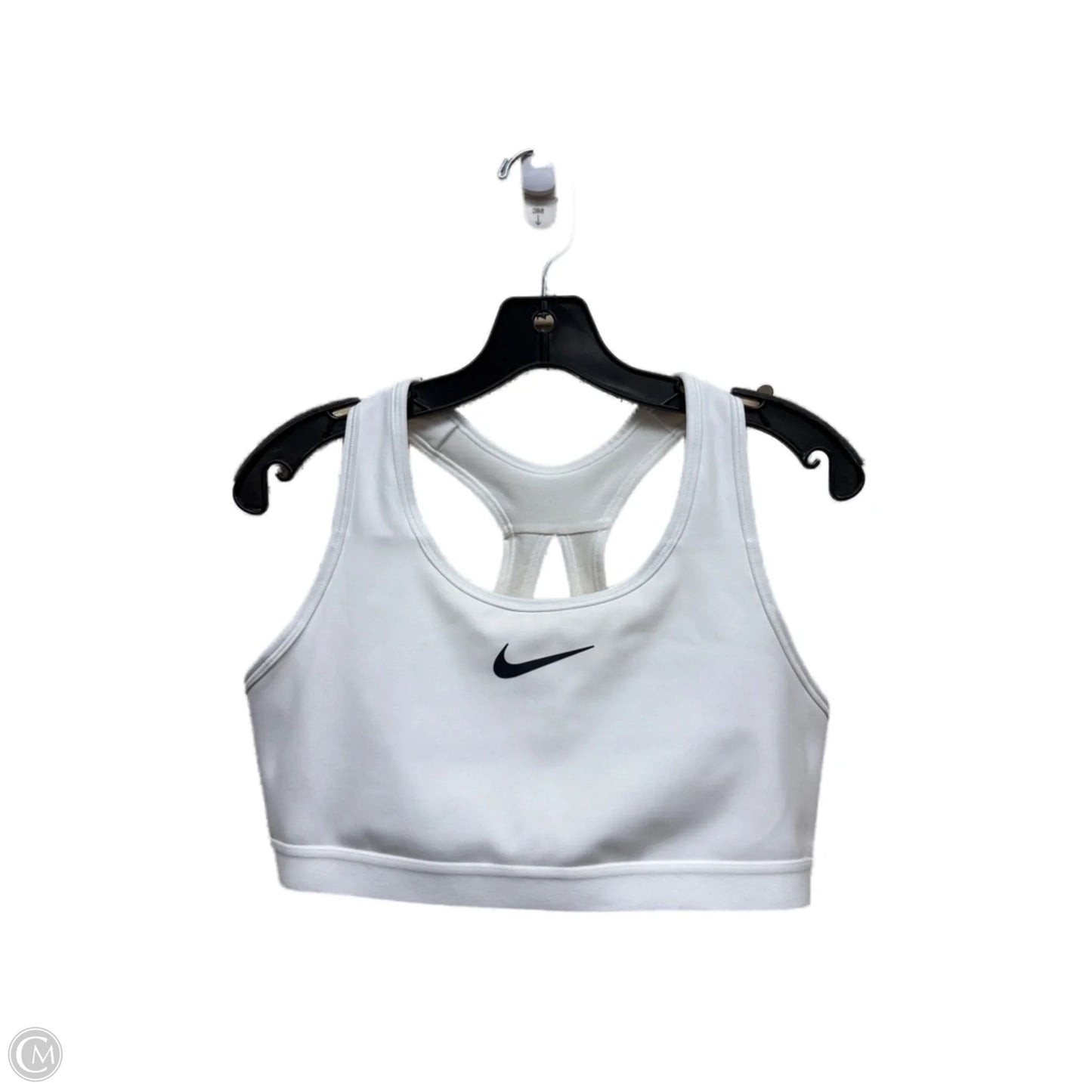 Athletic Bra By Nike In White, Size: L