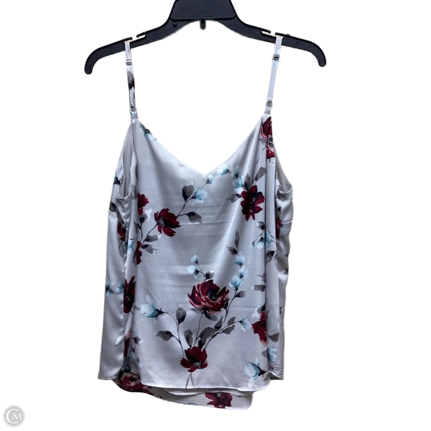 Top Sleeveless By White House Black Market In Floral Print, Size: L