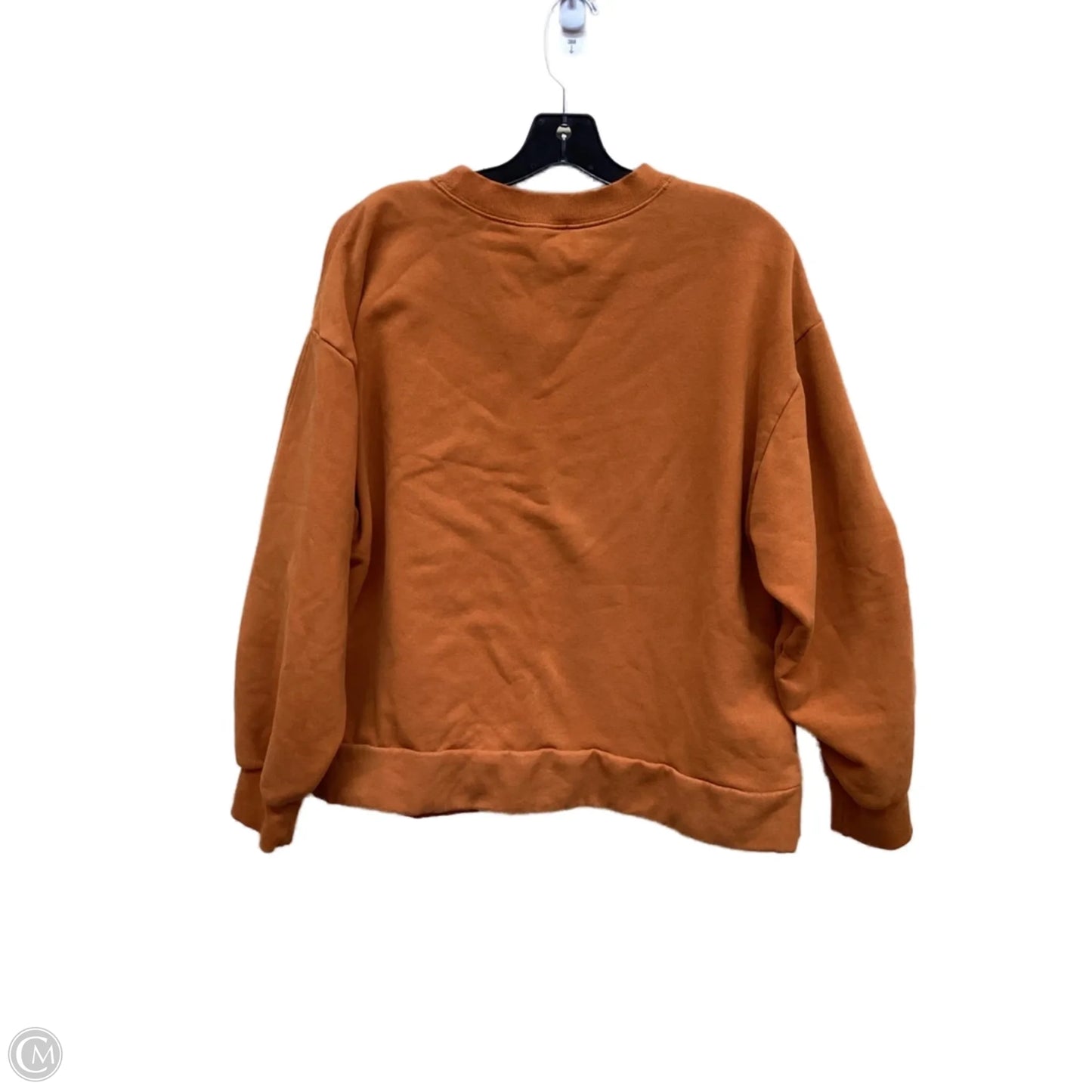 Athletic Sweatshirt Crewneck By Athleta In Orange, Size: L