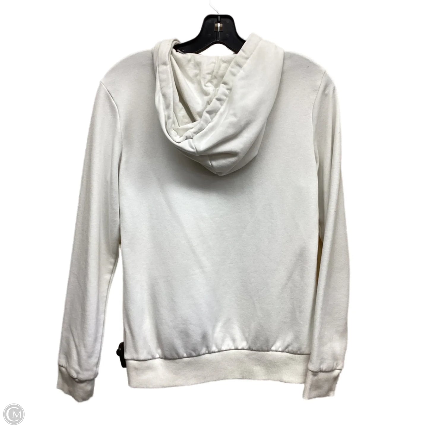 Sweatshirt Hoodie By Adidas In White, Size: Xs