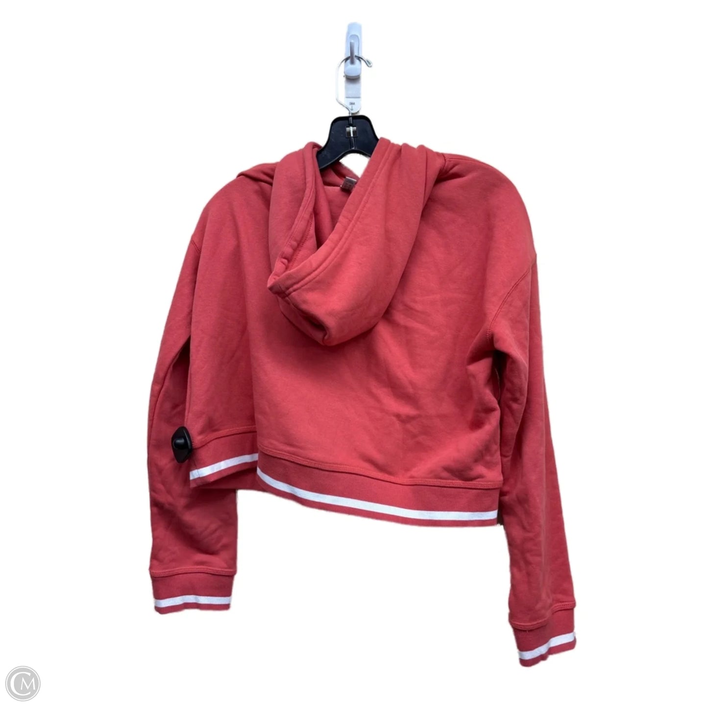 Sweatshirt Hoodie By Adidas In Orange, Size: S