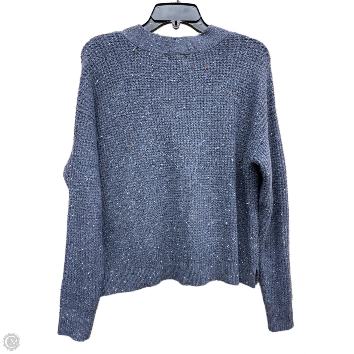 Sweater Cardigan By Ana In Blue, Size: Xs