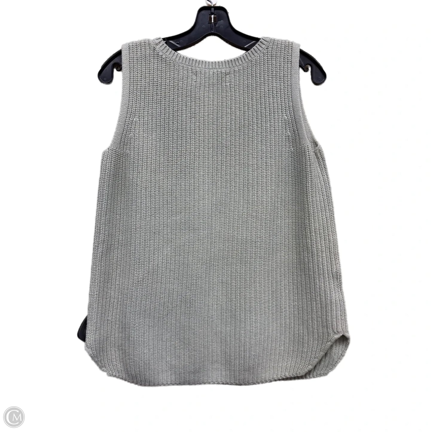 Top Sleeveless By Loft In Green, Size: S