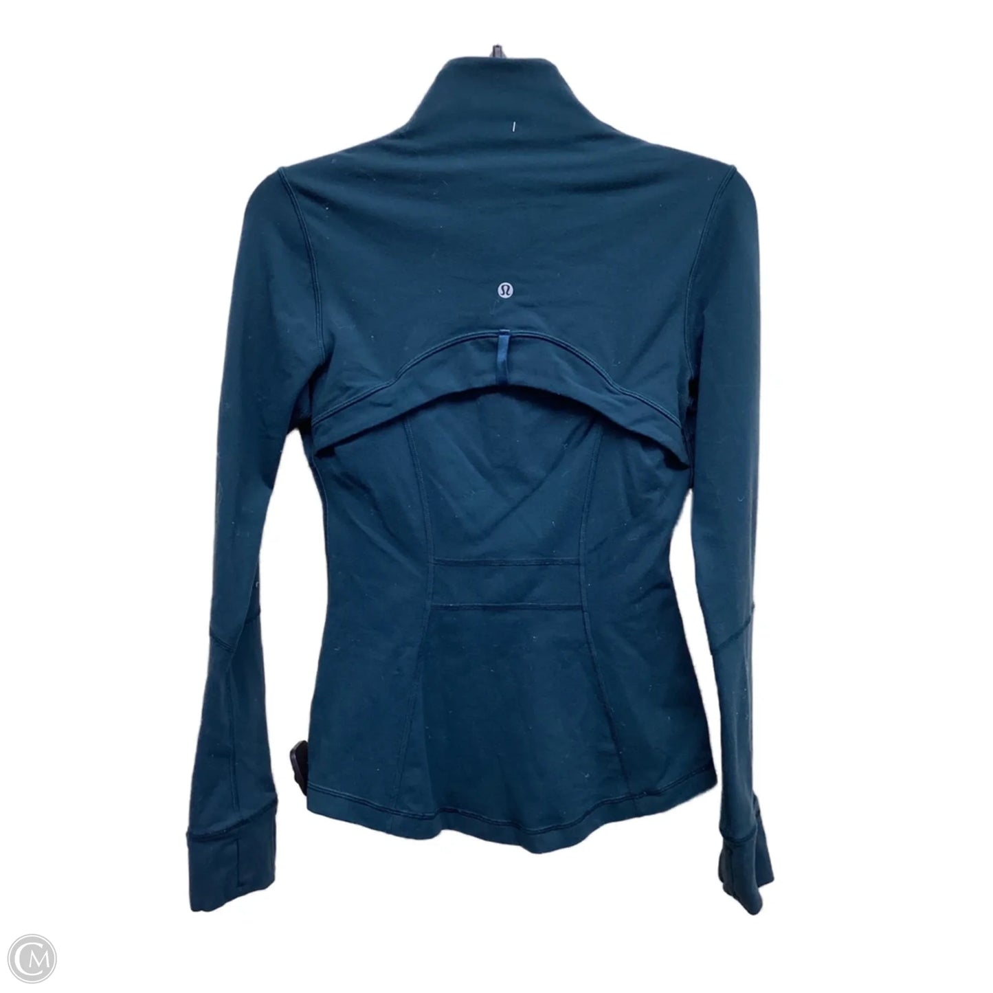 Athletic Jacket By Lululemon In Blue, Size: 6
