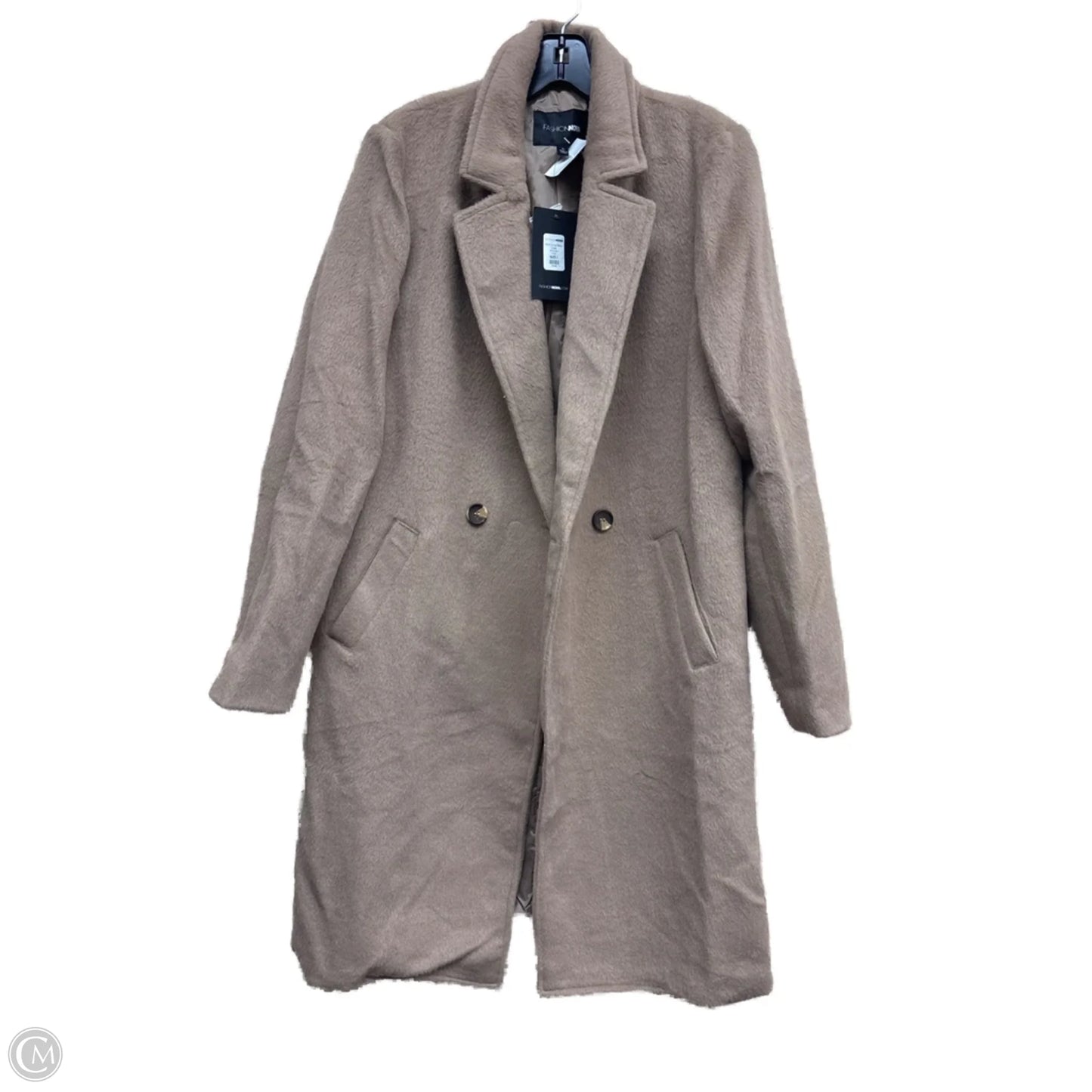Coat Other By Fashion Nova In Tan, Size: L