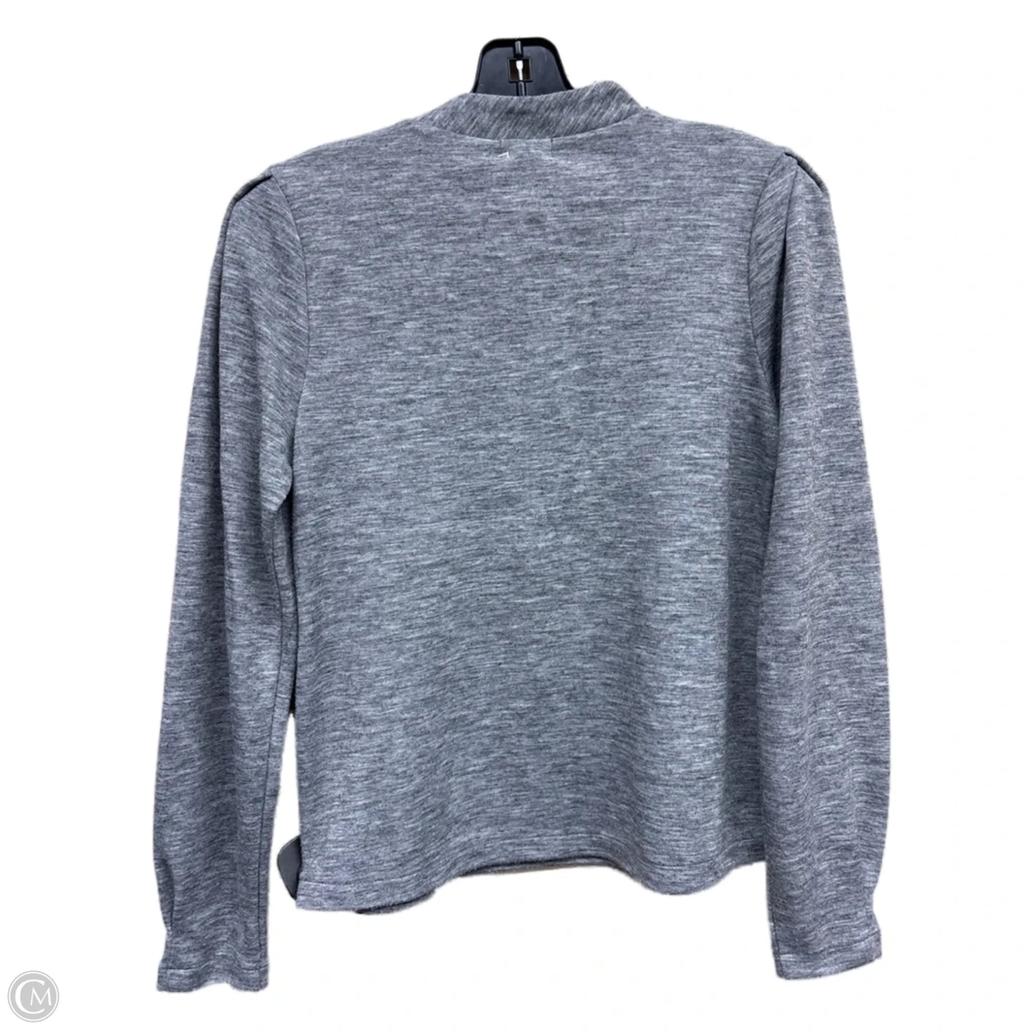 Top Long Sleeve By Ann Taylor In Grey, Size: Xs