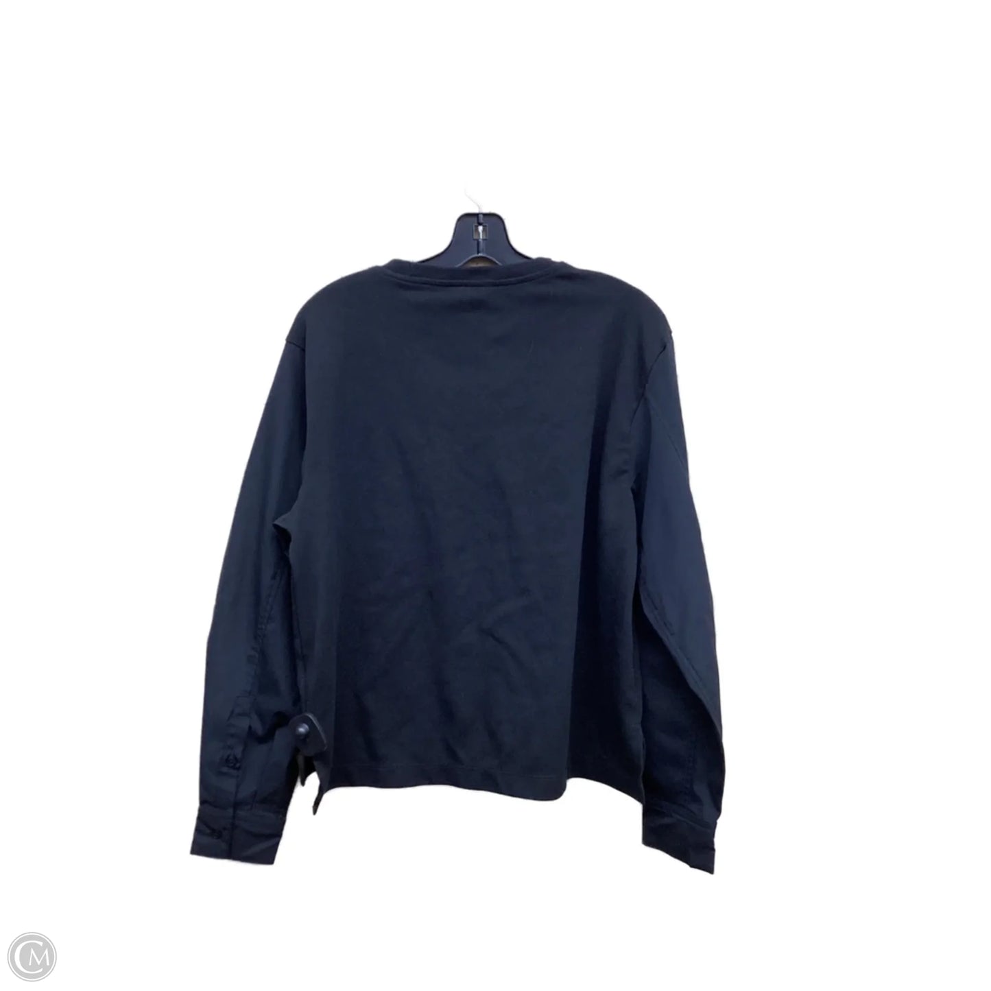 Athletic Sweatshirt Crewneck By Athleta In Black, Size: M