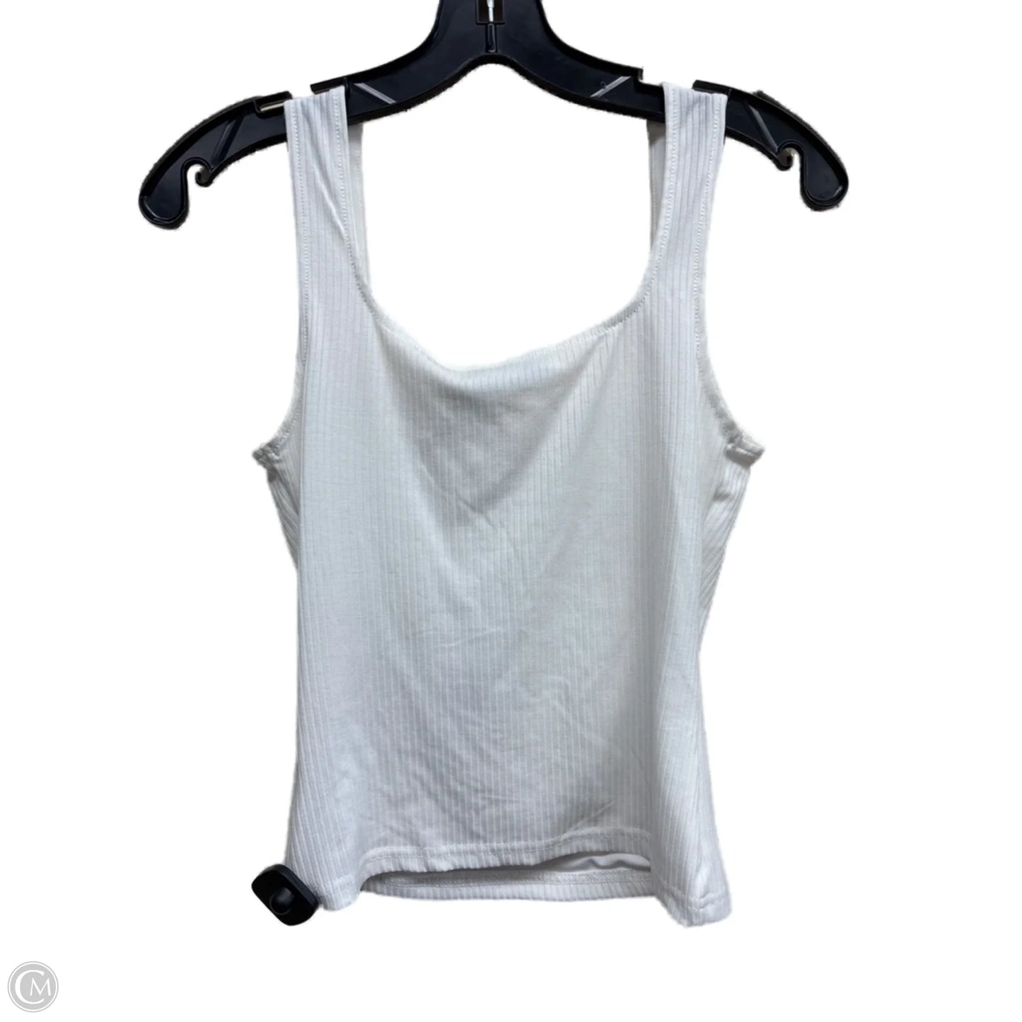 Top Sleeveless By Clothes Mentor In White, Size: S