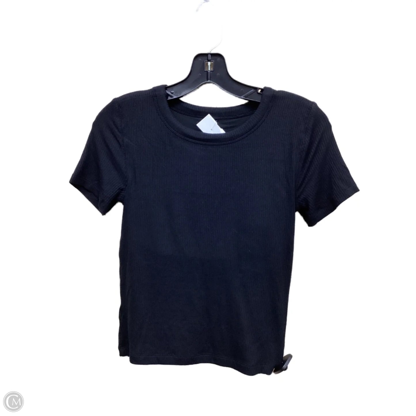 Top Short Sleeve By Lou And Grey In Black, Size: S