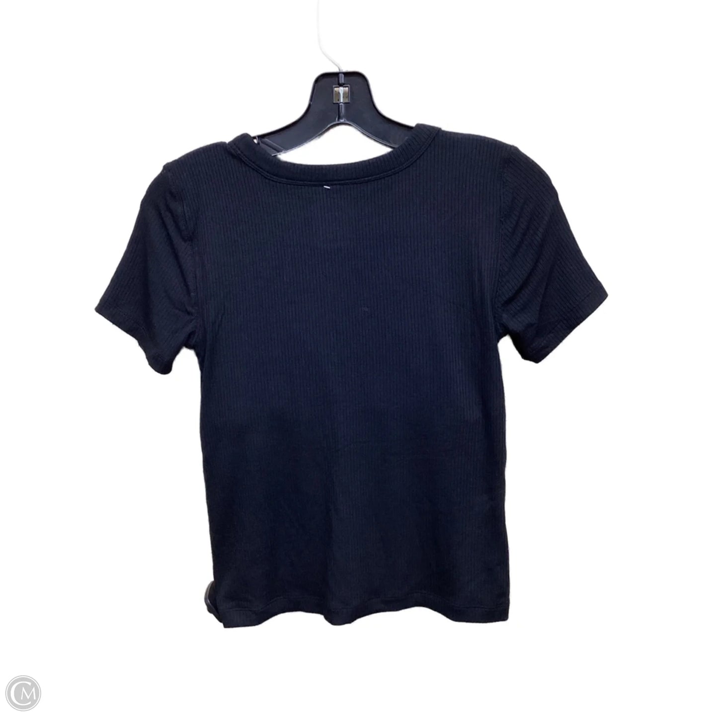 Top Short Sleeve By Lou And Grey In Black, Size: S