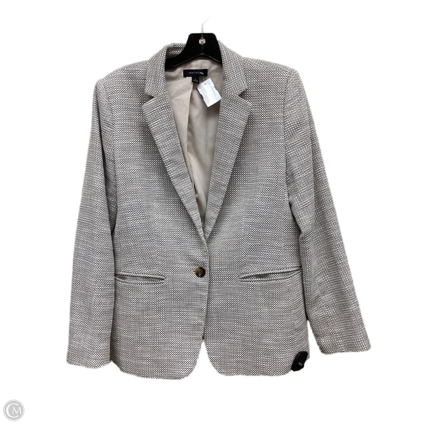 Blazer By Ann Taylor In Multi-colored, Size: M