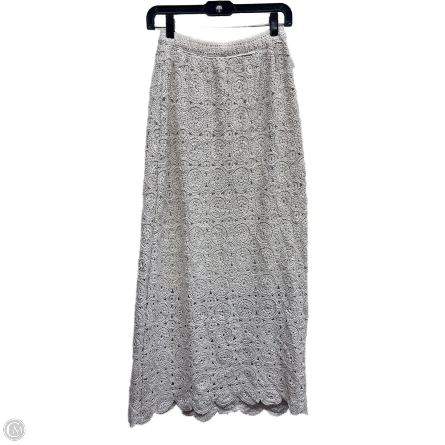 Skirt Maxi By Clothes Mentor In Tan, Size: L