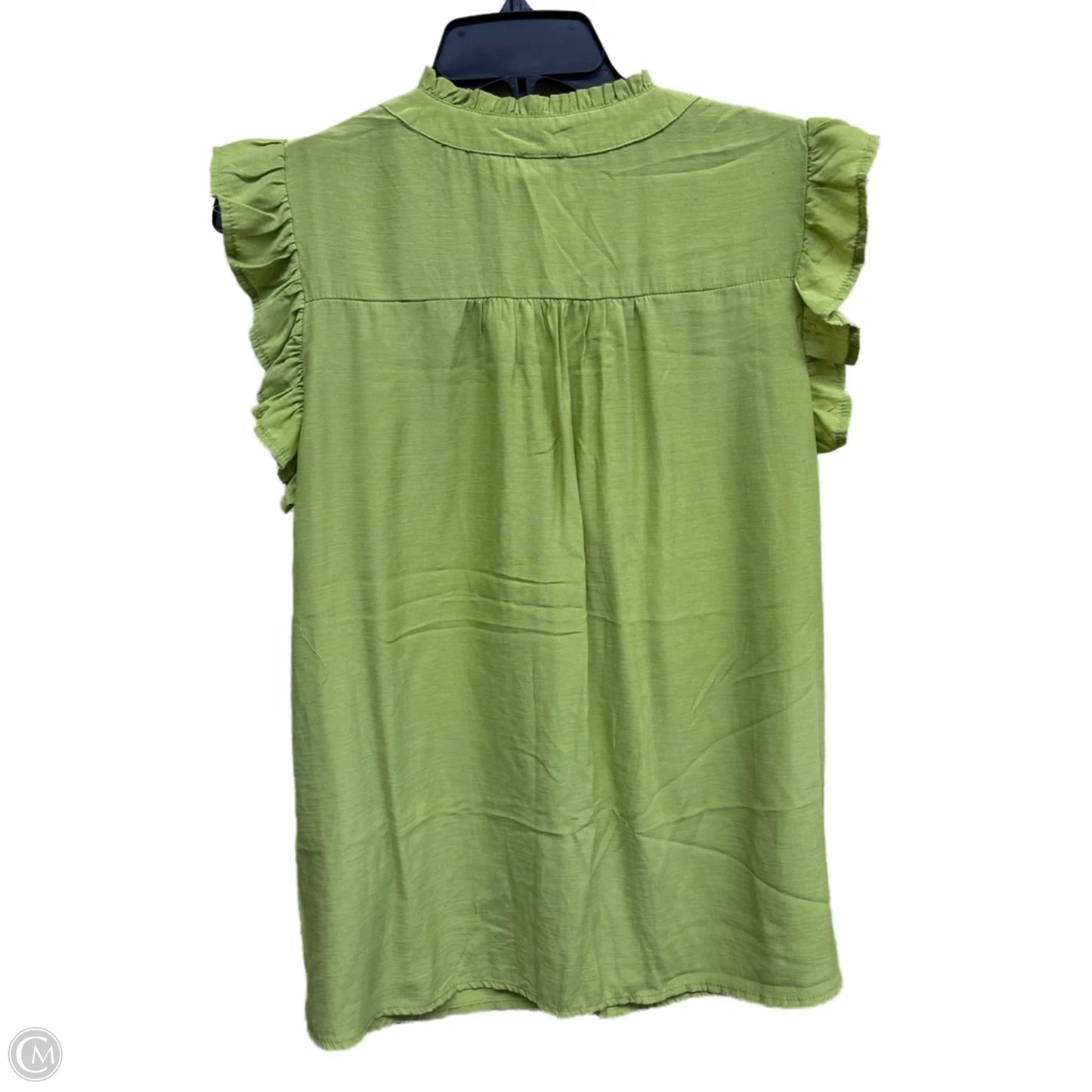 Top Short Sleeve By Clothes Mentor In Green, Size: L