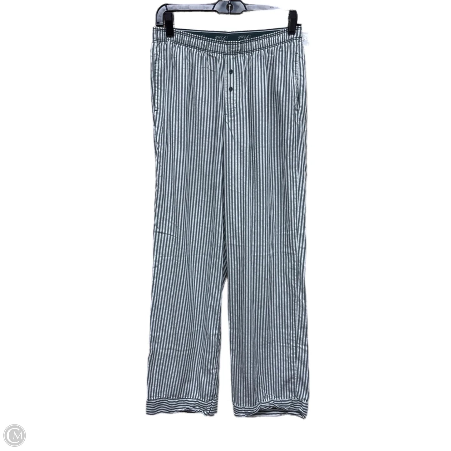 Pajama Pants By Pink In Striped Pattern, Size: S