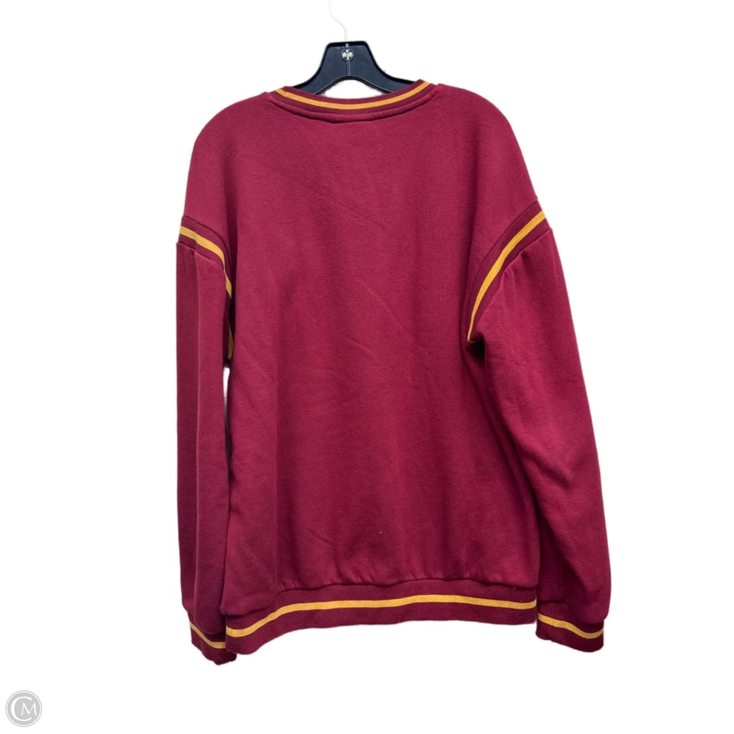 Sweater By Clothes Mentor In Maroon, Size: M