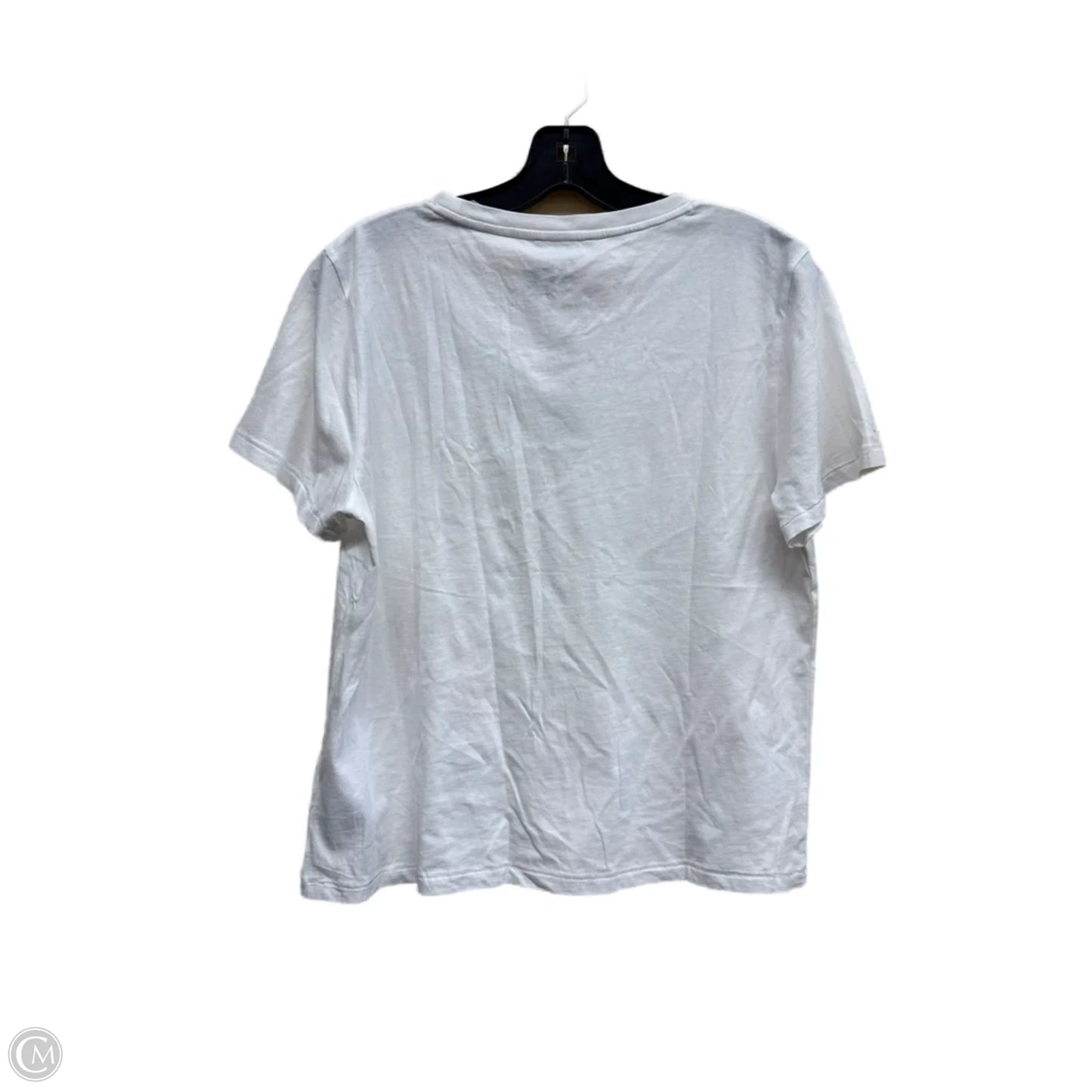 Top Short Sleeve By J. Crew In White, Size: M