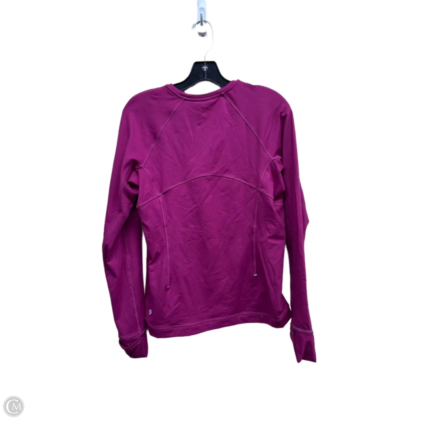 Athletic Top Long Sleeve Crewneck By Lululemon In Pink, Size: 10