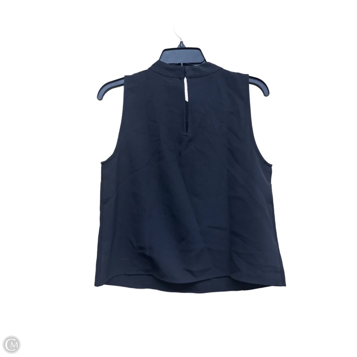 Top Sleeveless By Loft In Black, Size: S