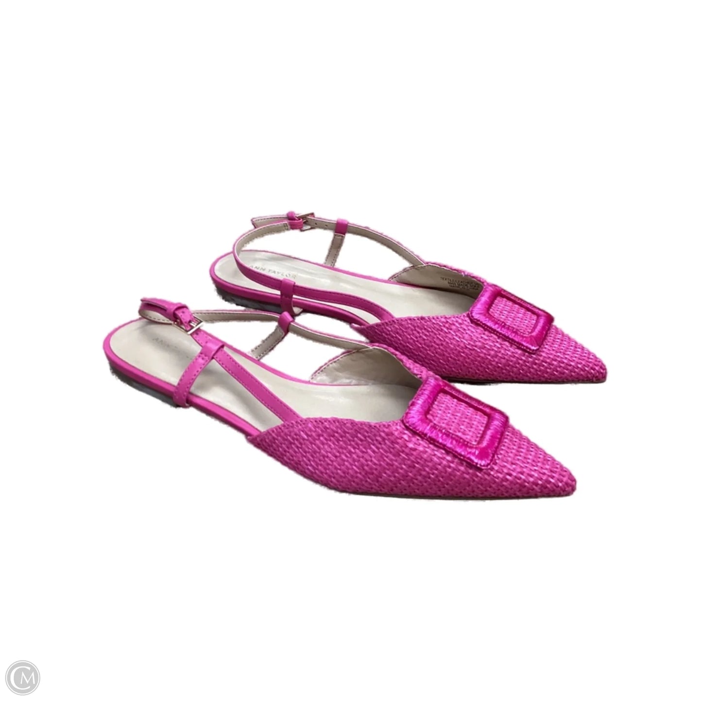 Shoes Flats By Ann Taylor In Pink, Size: 8.5