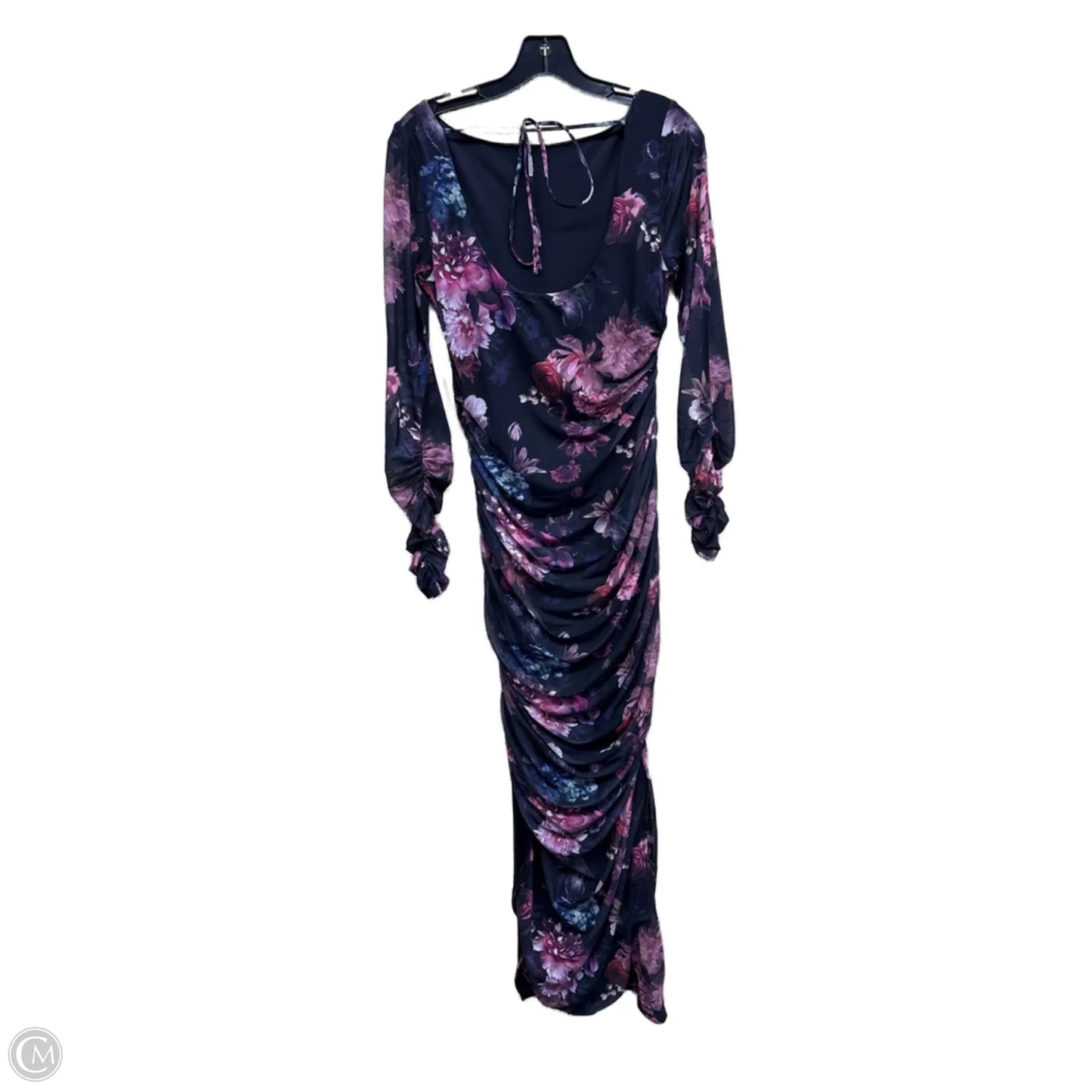 Dress Casual Maxi By Express In Floral Print, Size: M