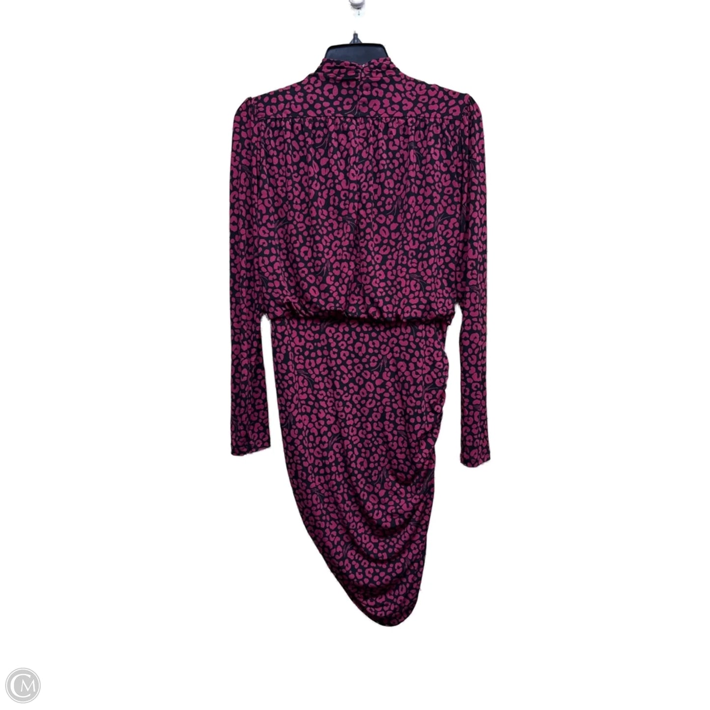 Dress Casual Short By Michael By Michael Kors In Black & Pink, Size: M