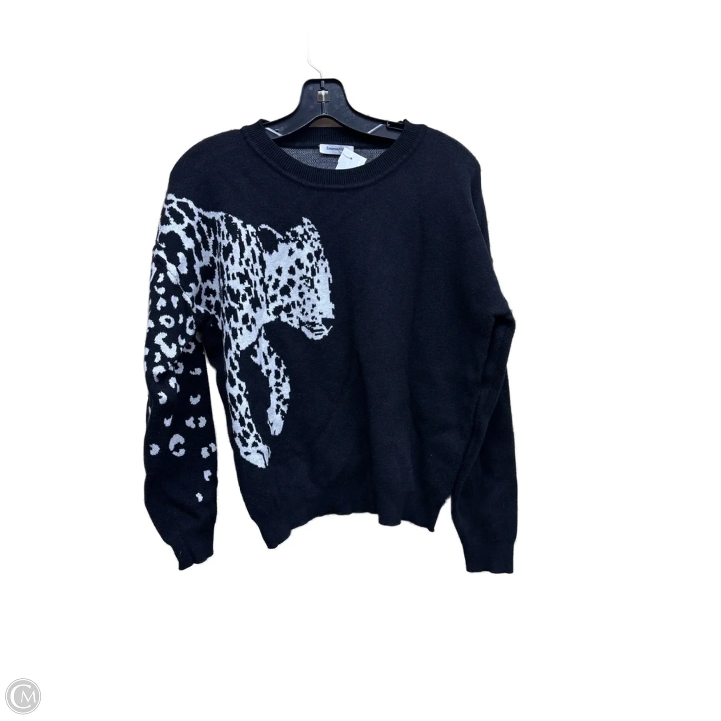 Sweater By Clothes Mentor In Black, Size: M
