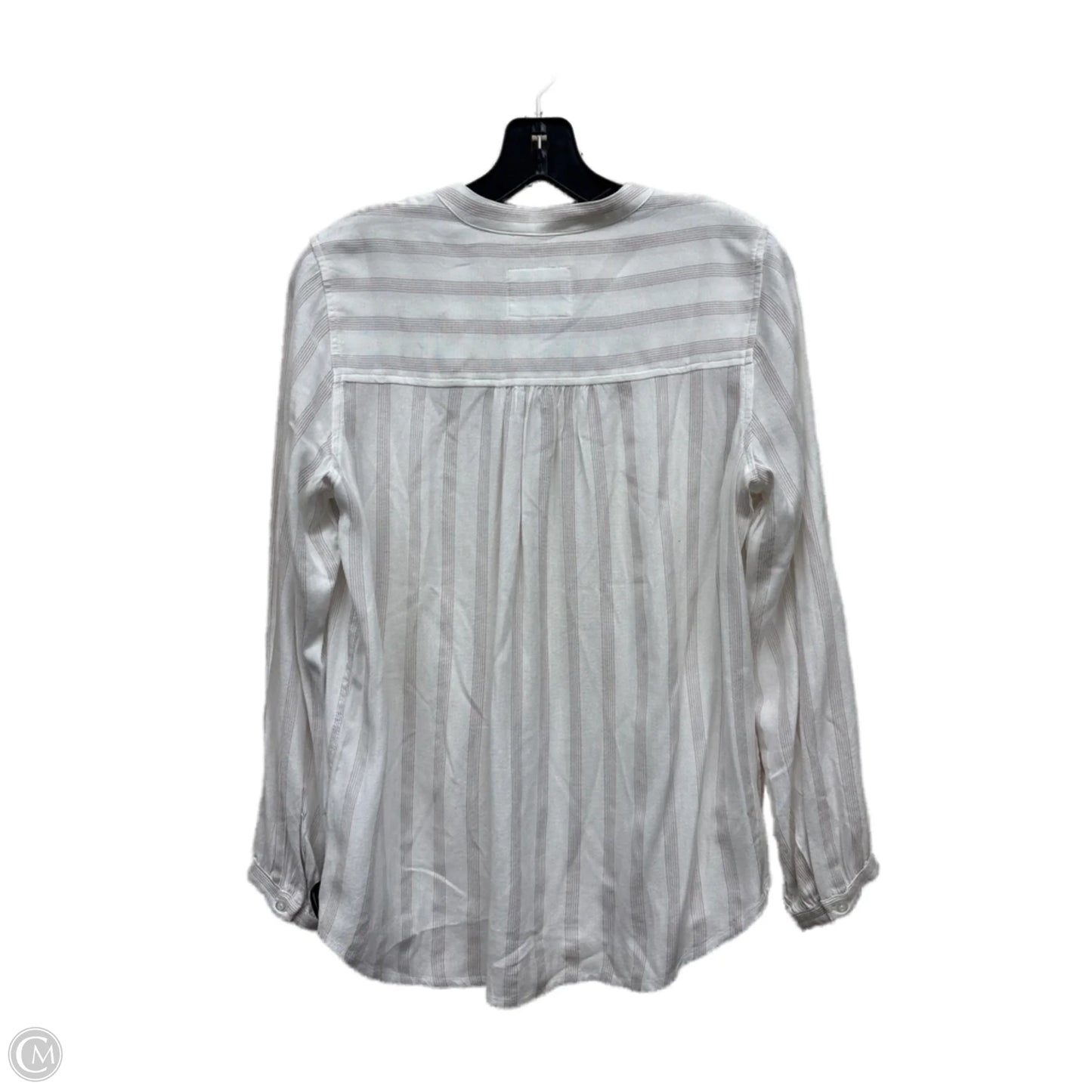 Top Long Sleeve By Rails In White, Size: S