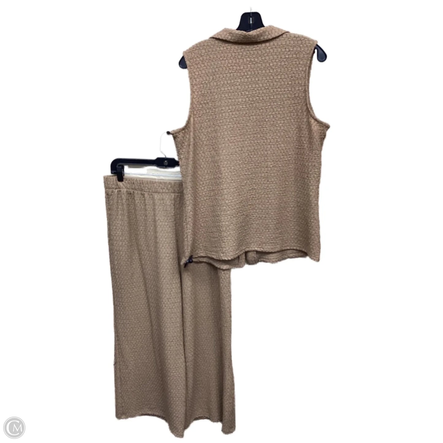 Pants Set 2pc By Truth In Tan, Size: Xl
