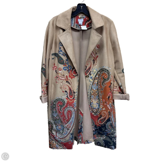 Jacket Other By Chicos In Multi-colored, Size: M