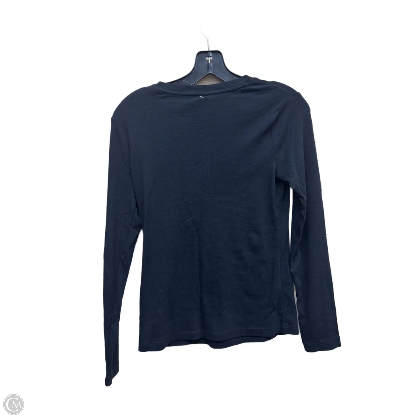 Top Long Sleeve By A New Day In Black, Size: S